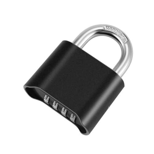 Koolenry Wetterfestes 4 -Stellige Kombinationsplatte mit Number Passwort Anti-Rust-Diebstahl-Warehouse Special Lock Truck Torlock von Koolenry