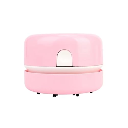 Koolenry White Desktop Cleaner Mini Desk Vakuumreiniger Staubentfernungstisch Reinigungswerkzeug Kehrmaschine B von Koolenry