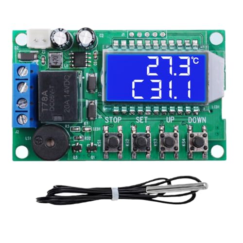 Koolenry XY-T01 Temperaturreglermodul Hochgenauiges Temperaturmodul LCD-Anzeige Temperaturregelung Koolenry XY-T01 Temperaturreglermodul Hochgenauiges Temperaturmodul LCD-Anzeige Temperaturregelung von Koolenry
