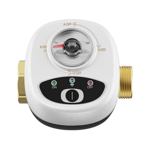 Koolenry Zigbee Smart Valve Controller Kugelhahn APP Fernbedienung IP65 Wasserdichtes Wasserventil Funktioniert mit, DN20 von Koolenry