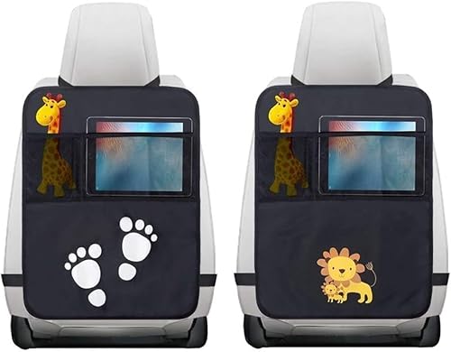 Koolwave Rückenlehnenschutz Auto Kinder 2er Auto Organizer,Organizer Rücksitz kinder, Wasserdichtes Plane Kick-Matten-Schutz für Autositz zurück Koolwave Rückenlehnenschutz Auto Kinder 2er Auto Organizer,Organizer Rücksitz kinder, Wasserdichtes Plane Kick-Matten-Schutz für Autositz zurück von Koolwave
