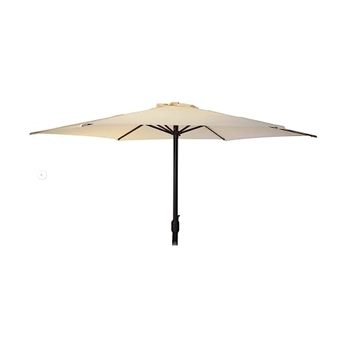 Sonnenschirm Ø 300 cm Höhe maximal 3 m Farbe: cremefarben Schirm von Koopman International b.v