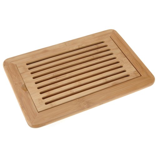 Koopman International Mazali Ko Serv 784200060 Brotschneidebrett Bambus, Holz, Mehrfarbig von Koopman International