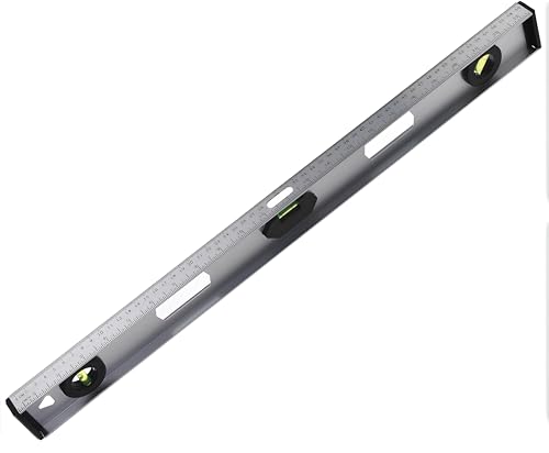 Koopman Nivellierer, 60 cm, Aluminium, 0,6 mm, mit 3 Indikatoren, mit Anzeige von Zentimeter, Koopman Nivellierer, 60 cm, Aluminium, 0,6 mm, mit 3 Indikatoren, mit Anzeige von Zentimeter, von Self Import Agencies