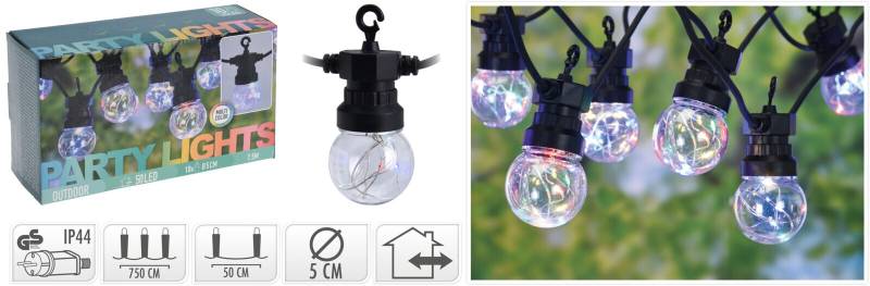 Partybeleuchtung 50 LED von Koopman - Self Import