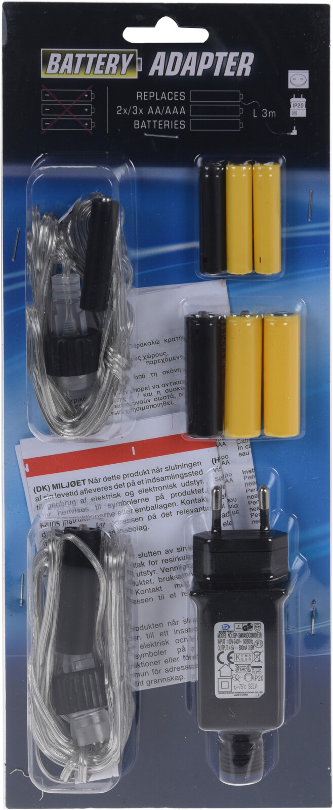 Koopman Batterieadapter Set von Koopman