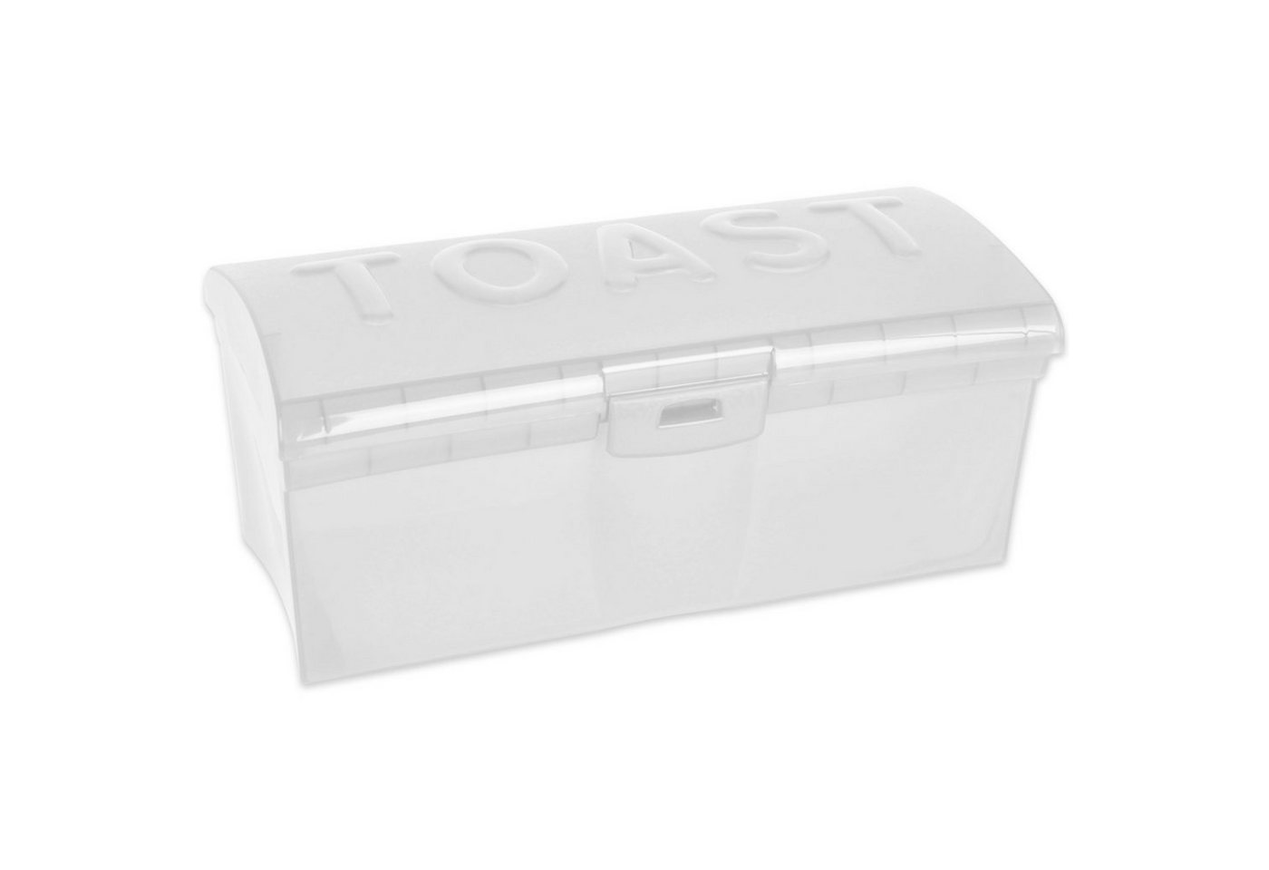 Koopman Brotkasten Toastbrotbox mit Farbwahl Brotaufbewahrungsbox Aufbewahrungsbox, Weiß Schwarz Lebensmittelbox Frischhaltedose Snackbox Lunchbox von Koopman