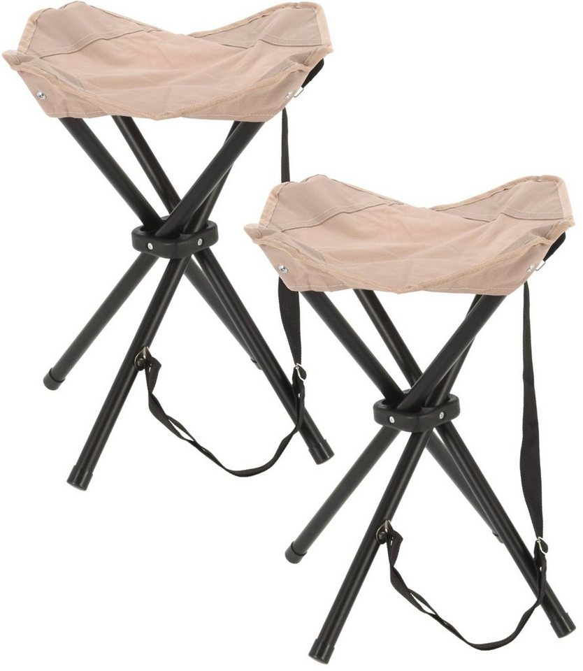 Koopman Campinghocker Beige (2 St), Klapphocker, 2er Set, Angeln Garten, Tragetasche Koopman Campinghocker Beige (2 St), Klapphocker, 2er Set, Angeln Garten, Tragetasche von Koopman