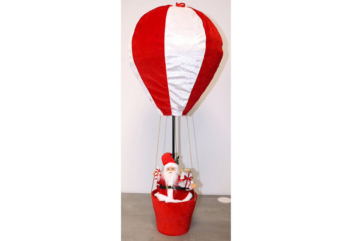 Koopman Dekofigur Ballon mit Weihnachtsmann sortiert Weihnachtsdeko 4 Stück Koopman Dekofigur Ballon mit Weihnachtsmann sortiert Weihnachtsdeko 4 Stück von Koopman
