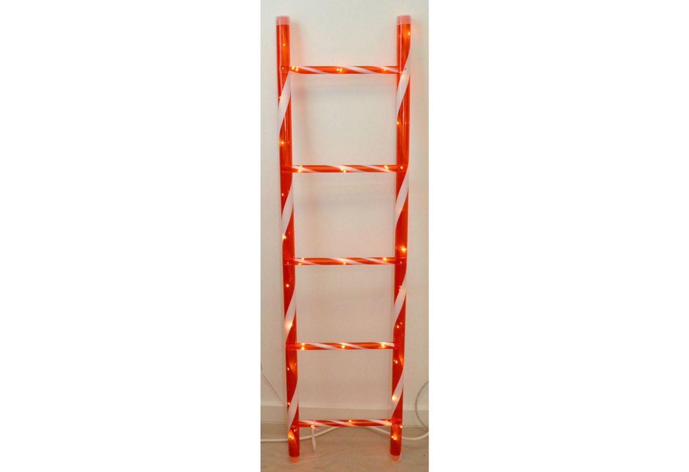 Koopman Dekofigur WH Leiter Zuckerstange 110 cm LED 4 Stück Koopman Dekofigur WH Leiter Zuckerstange 110 cm LED 4 Stück von Koopman