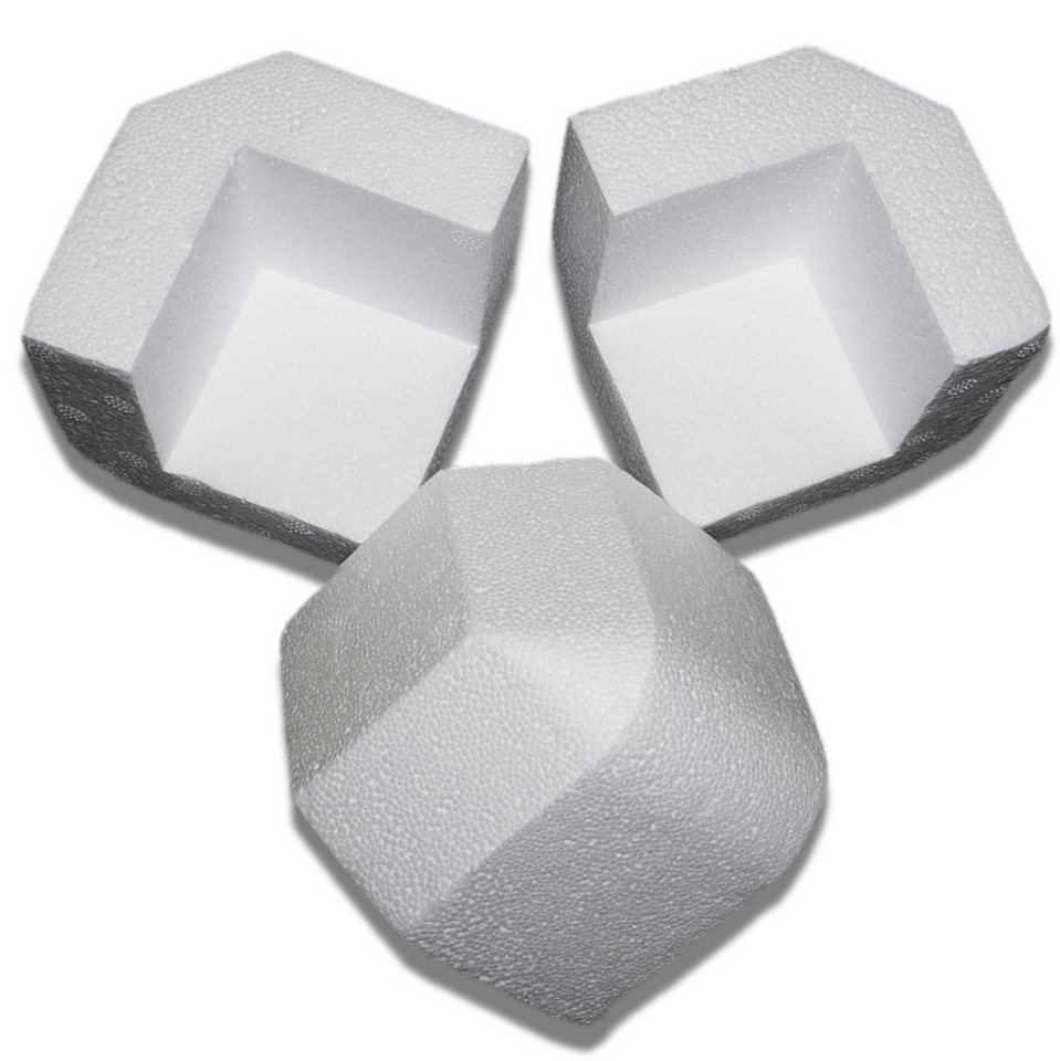 Koopman Eckprofil Weiß (1-St), Verpackungsmaterial, Styropor, Schutzecken, 400 Stück, Styroporecken von Koopman