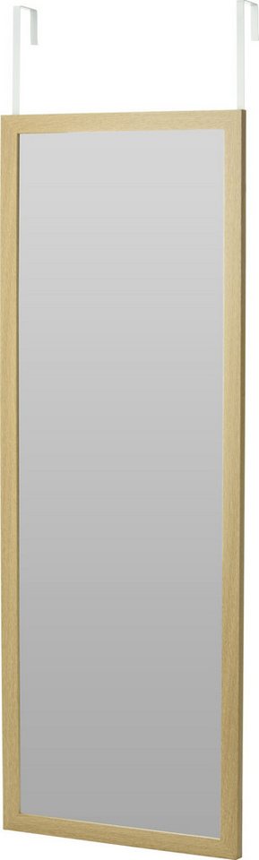 Koopman Ganzkörperspiegel Braun (1-St), Holz-Optik, Körperspiegel, Türspiegel, mit Aufhängung, Spiegel von Koopman