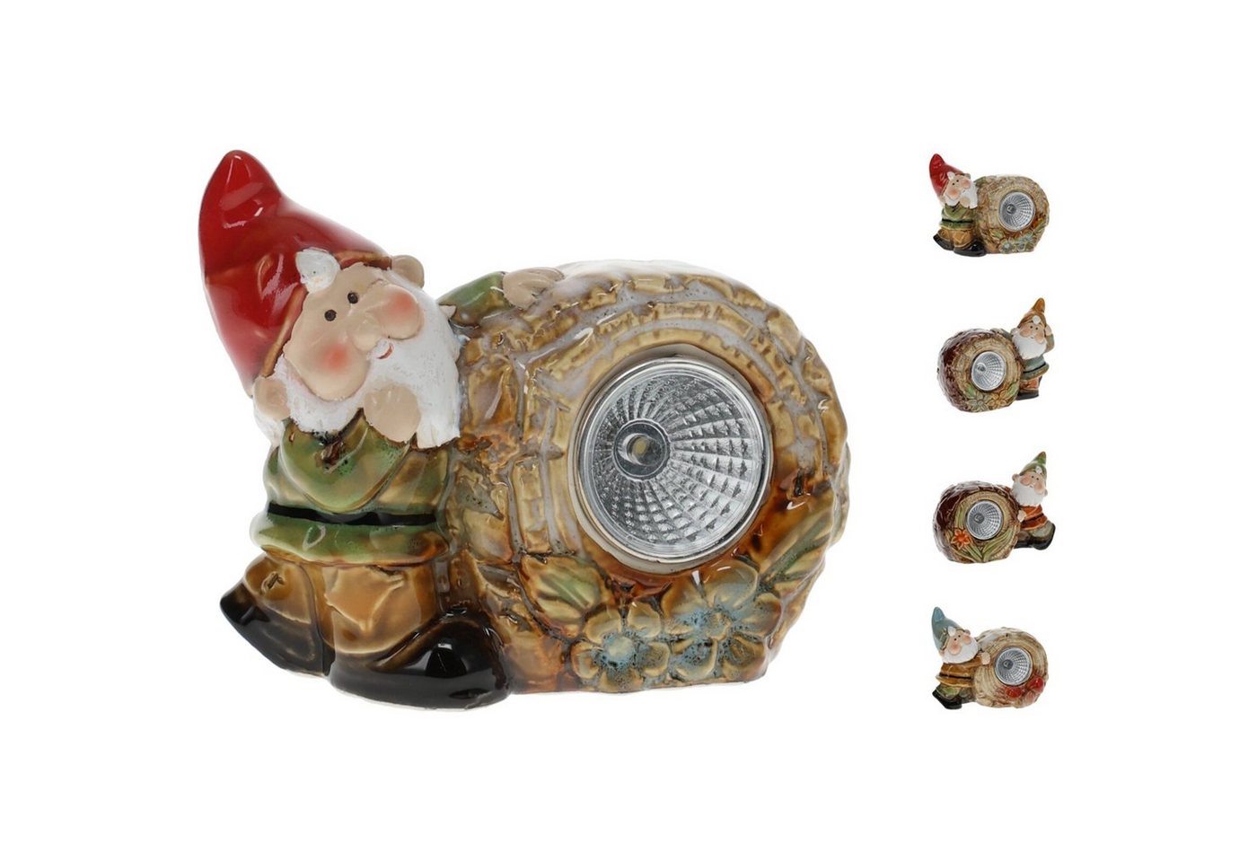 Koopman LED Solarleuchte Solarlampe 1 Stück Gartenzwerge von Koopman