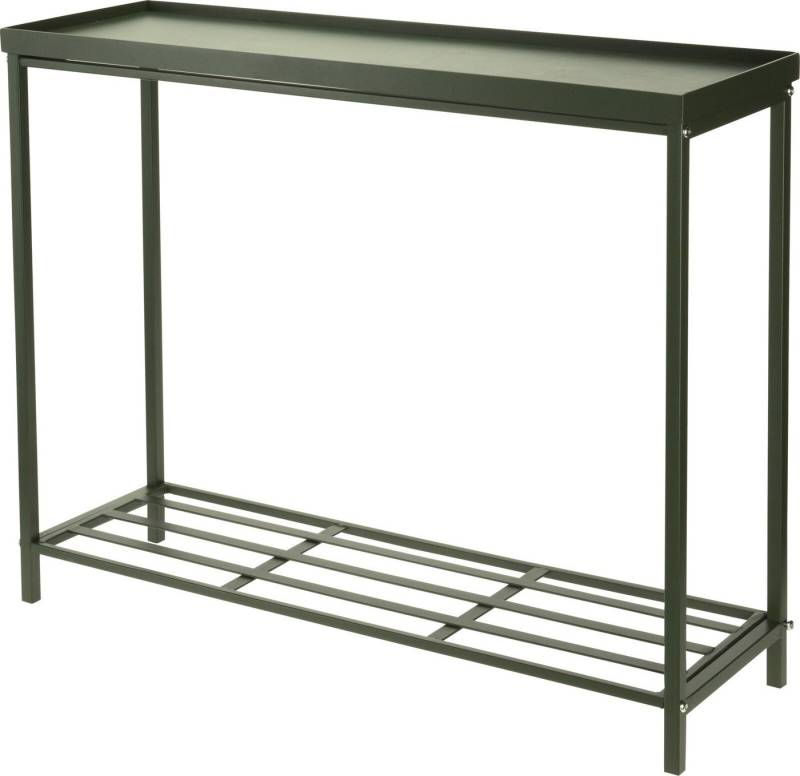 Koopman Pflanztisch Grün (1-St), Beistelltisch, Standsicher, Metall von Koopman