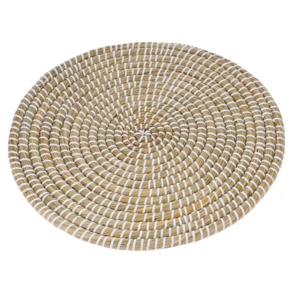 Koopman Platzset SEEGRAS naturbraun rund, Ideal als Tischset, Unterlage für Deko oder als Wand-Accessoire Koopman Platzset SEEGRAS naturbraun rund, Ideal als Tischset, Unterlage für Deko oder als Wand-Accessoire von Koopman