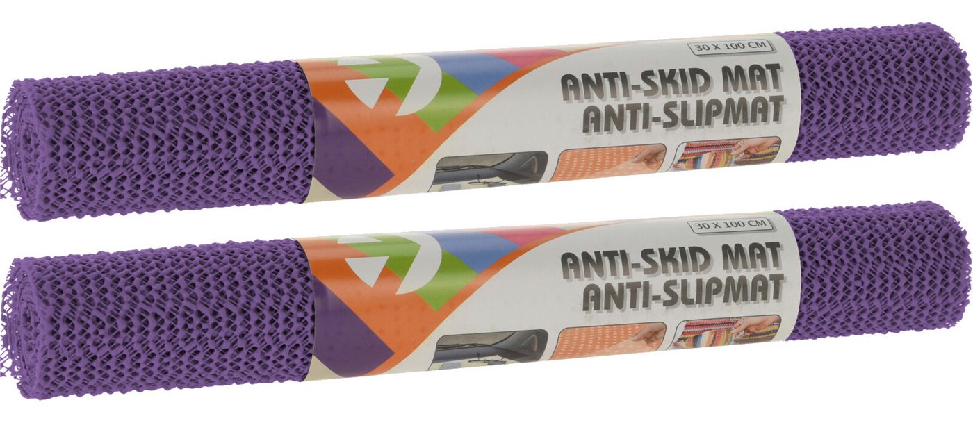 Koopman Schubladenmatte Antirutsch Matte 100 x 30 cm Schublade 2 er Set (2 St), 2er Set, Teppichunterleger, Anti-Rutsch Matte, Tischunterlage, Matte von Koopman