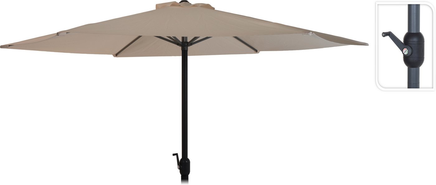 Koopman Sonnenschirm Sonnenschirm 3m TAUPE Koopman Sonnenschirm Sonnenschirm 3m TAUPE von Koopman