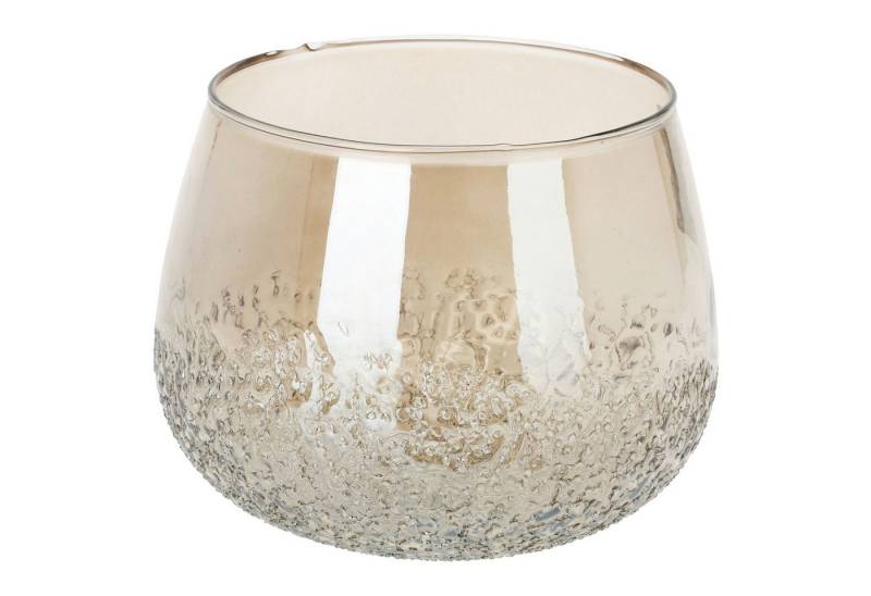 Koopman Windlicht WILLY, Ø 19 x H 15 cm, Transparent, Glas, (1 St) von Koopman