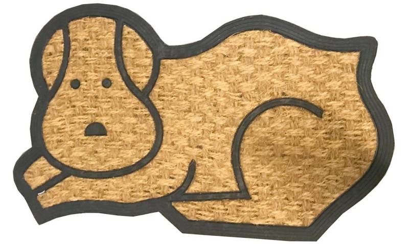 Koopmann Fußmatte Gummi Kokosmotivmatte 40 x 70 cm Koopmann Fußmatte Gummi Kokosmotivmatte 40 x 70 cm von Koopmann