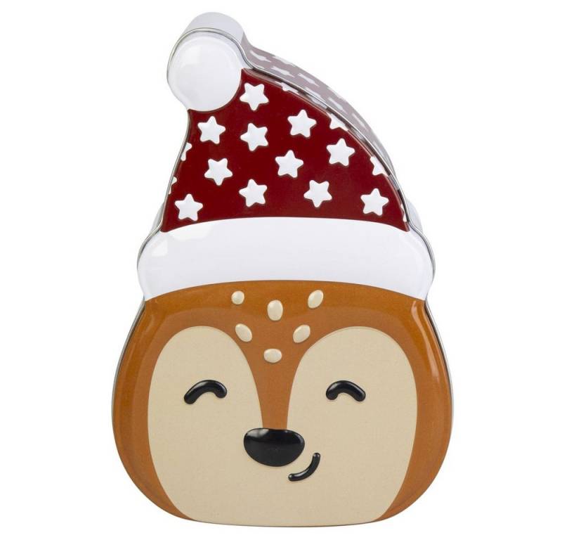 Koopmann Aufbewahrungsdose Gebäckdose - Weihnachtsfigur - ca. 21 x 12 x 7 cm - 1 Stück von Koopmann