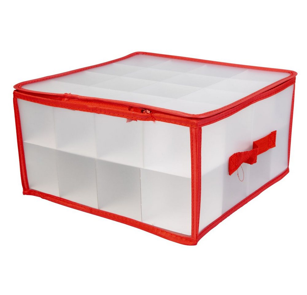 Koopmann Christbaumschmuck Aufbewahrungsbox für Christbaumkugeln - Größe M - ca. 34 x 34 x 17 cm von Koopmann