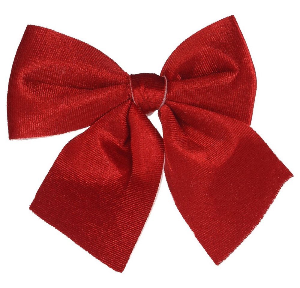 Koopmann Christbaumschmuck Schleife - samt - 2er Set - rot Koopmann Christbaumschmuck Schleife - samt - 2er Set - rot von Koopmann