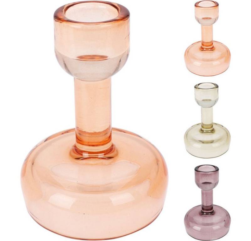 Koopmann Dekolicht Kerzenhalter für Teelicht oder Stabkerze - Glas - 1 Stück von Koopmann