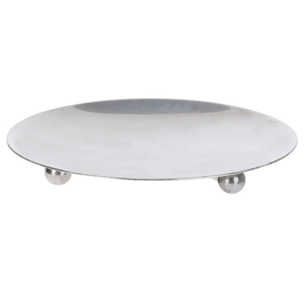 Koopmann Dekoteller Kerzenteller silber - Edelstahl - ø ca. 8,5 cm Koopmann Dekoteller Kerzenteller silber - Edelstahl - ø ca. 8,5 cm von Koopmann