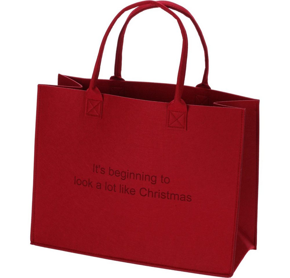 Koopmann Geschenkbox Tragetasche - Weihnachtssprüche - ca. 44 x 34 cm - 1 Stück Koopmann Geschenkbox Tragetasche - Weihnachtssprüche - ca. 44 x 34 cm - 1 Stück von Koopmann