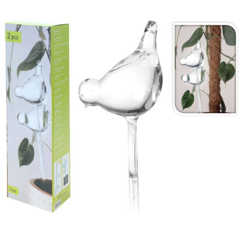 Koopmann Hängedekoration Blumenbewässerung - 2er Set - Vögel - aus Glas - ca. 35 cm Koopmann Hängedekoration Blumenbewässerung - 2er Set - Vögel - aus Glas - ca. 35 cm von Koopmann
