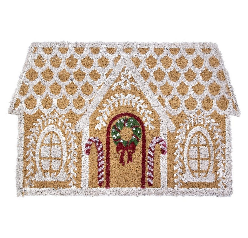 Koopmann Weihnachtsfigur Türmatte - Weihnachtshaus - ca. 59 x 39 cm - 1 Stück Koopmann Weihnachtsfigur Türmatte - Weihnachtshaus - ca. 59 x 39 cm - 1 Stück von Koopmann