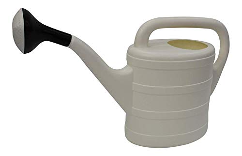 Koopp 5 Liter Groß Kunststoff Gießkanne Garten Wasser - Weiß von Koopp