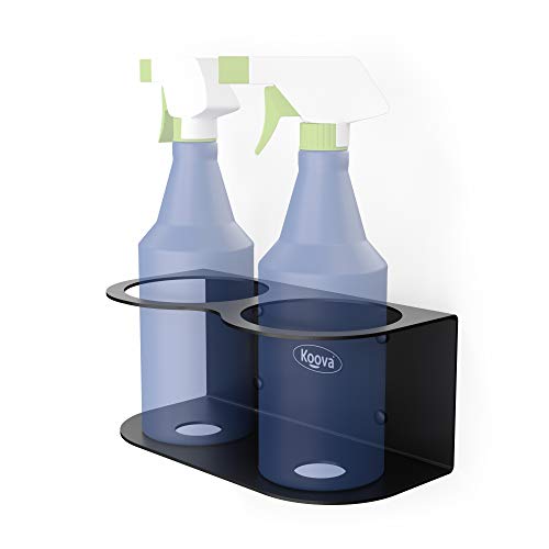 Koova 2 Allzweck-Sprühflaschenhalter, Befestigungsmaterial im Lieferumfang enthalten, Farbflaschen-Organizer von Koova