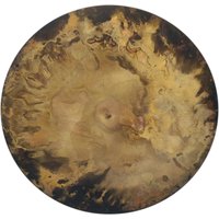 Kopar Runde Aged Messing Tabletop D69 von KoparStudio
