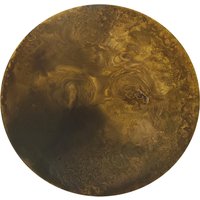 Kopar Runde Aged Messing Tabletop D50 von KoparStudio
