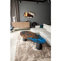 Kopar Steinform Aged Kupfer Tabletop 195x95 von KoparStudio