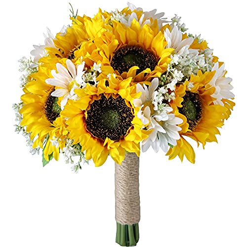 Kopinma Künstliche Sonnenblume, romantisch, handgefertigt, mit Blume, Partykirche Kopinma Künstliche Sonnenblume, romantisch, handgefertigt, mit Blume, Partykirche von Kopinma