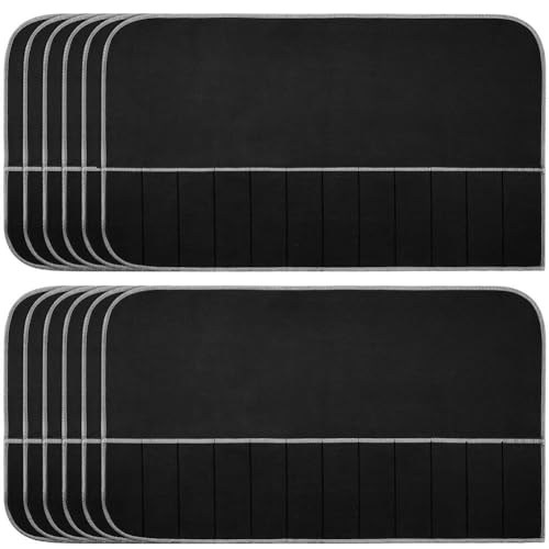 Kopinma Silber-Aufbewahrungsbeutel, Silber-Aufbewahrungstuch, Filz-Besteck-Organizer, Anlaufschutz, Silber-Schutzbeutel, 12 Stück Kopinma Silber-Aufbewahrungsbeutel, Silber-Aufbewahrungstuch, Filz-Besteck-Organizer, Anlaufschutz, Silber-Schutzbeutel, 12 Stück von Kopinma