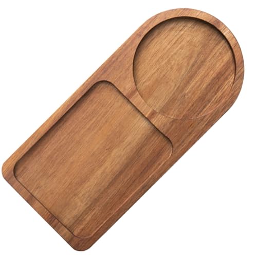 Kopinma Tablett Serviertablett Kaffeetablett, Holz Servierplatte, Frühstückstablett zum Servieren Von Speisen, Gastgewerbe, Kaffeegeschirr, Teegeschirr, Tischdekoration von Kopinma