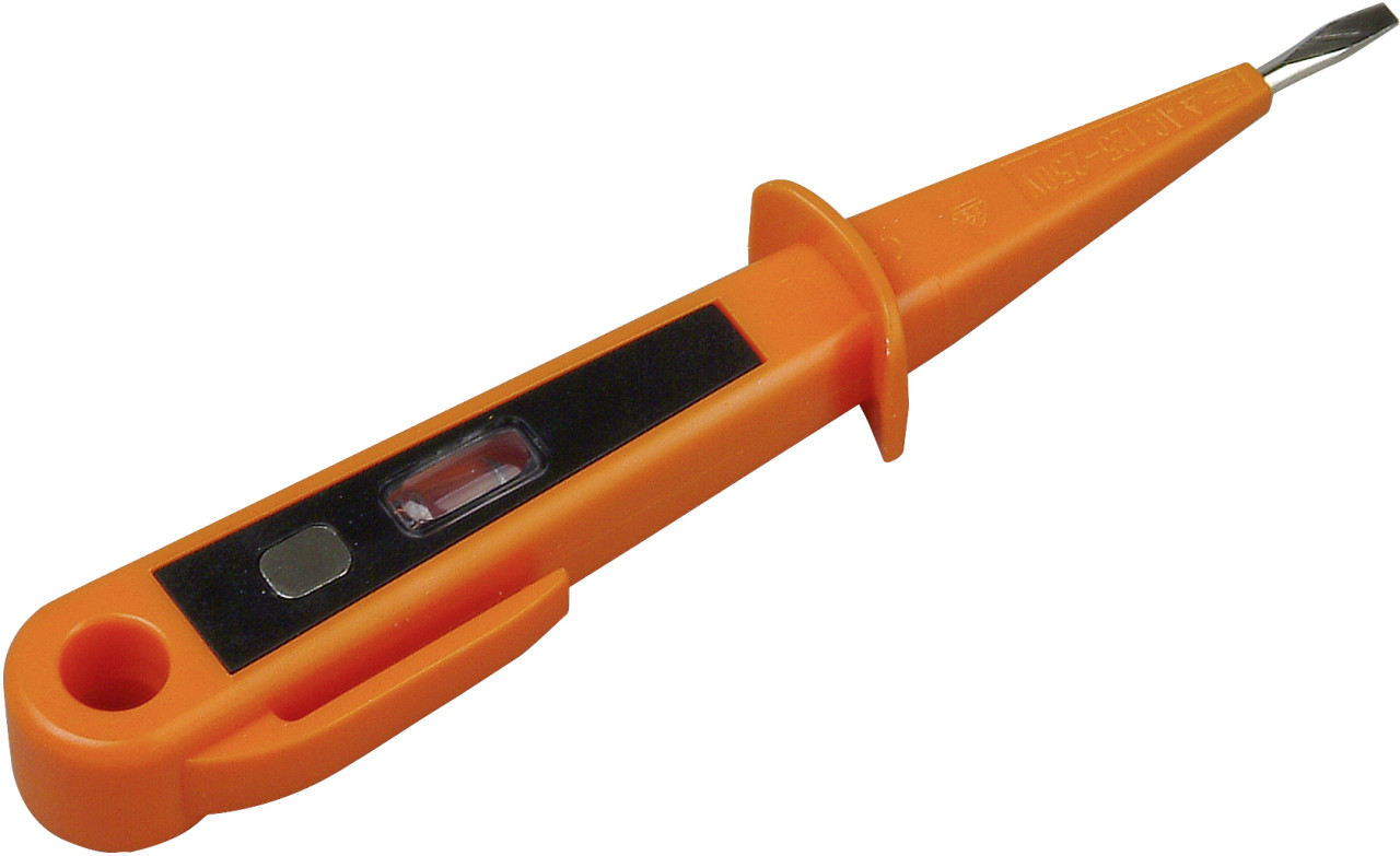 Kopp Euro-Spannungsprüfer 125 - 250 V, orange, 150 mm, 324201080 von Kopp Heinrich