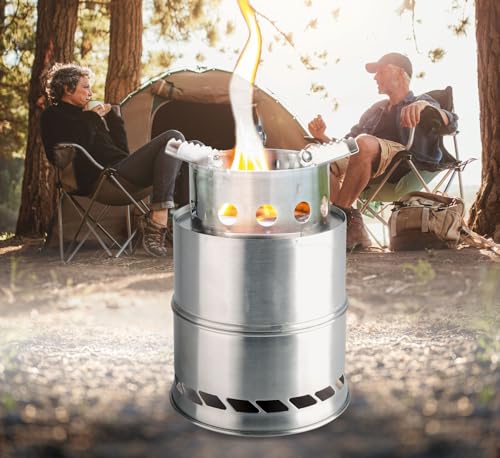 Outdoorkocher | Edelstahl Kocher | Allesbrenner | klappbarer Topfständer | Camping von Kopp Verlag