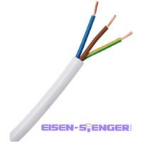 Leichte Schlauchleitung H03VV-F 3Gx0,75mm², 3-adrig, 25m Ring, weiß - 151625006 - Kopp Leichte Schlauchleitung H03VV-F 3Gx0,75mm², 3-adrig, 25m Ring, weiß - 151625006 - Kopp von Kopp