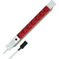 931704011 Steckdosenleiste 19 Zoll 7fach Weiß, Rot Kaltgerätestecker 1 St. - Kopp 931704011 Steckdosenleiste 19 Zoll 7fach Weiß, Rot Kaltgerätestecker 1 St. - Kopp von Kopp