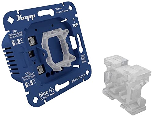 Blue-control Hybrid-Smart-Switch: Schalter 1-Kanal, 3-Draht von Kopp