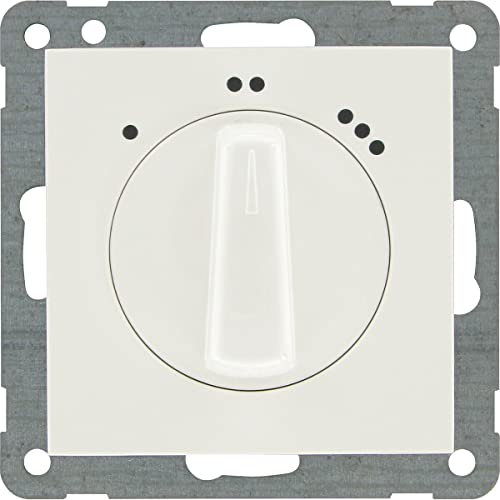 KOPP - 3-Stufen-Schalter/Ventilatorschalter - Athenis - Unterputz - Hochglanz Weiß von Kopp
