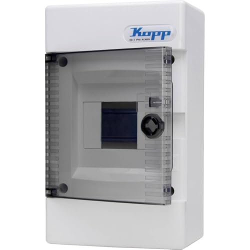 Kopp 350914040 Verteilerkasten Anzahl Teilungen = 8 Anzahl Reihen = 1 Inhalt 1 St. von Kopp
