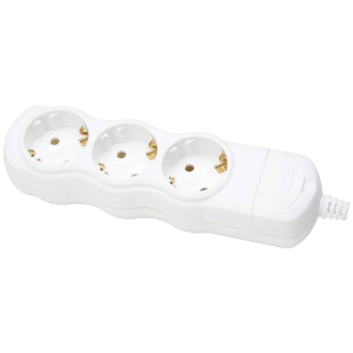 Kopp Schutzkontakt-Steckdosenleiste, 3-Fach, ohne Zuleitung und Stecker, arktis-weiß, 120301007 Kopp Schutzkontakt-Steckdosenleiste, 3-Fach, ohne Zuleitung und Stecker, arktis-weiß, 120301007 von Kopp