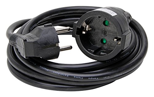 Kopp 143205043 Schutzkontaktverlängerung 3 m, schwarz Kopp 143205043 Schutzkontaktverlängerung 3 m, schwarz von Kopp