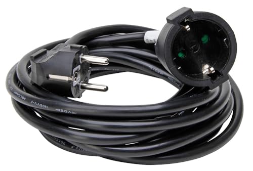 Kopp 143305046 Schutzkontaktverlängerung 5 m, schwarz Kopp 143305046 Schutzkontaktverlängerung 5 m, schwarz von Kopp