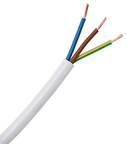 Kopp 151605844 Schlauchleitung H03 VV-F, 3 x 0.75 mm², 5 m, weiß Kopp 151605844 Schlauchleitung H03 VV-F, 3 x 0.75 mm², 5 m, weiß von Kopp